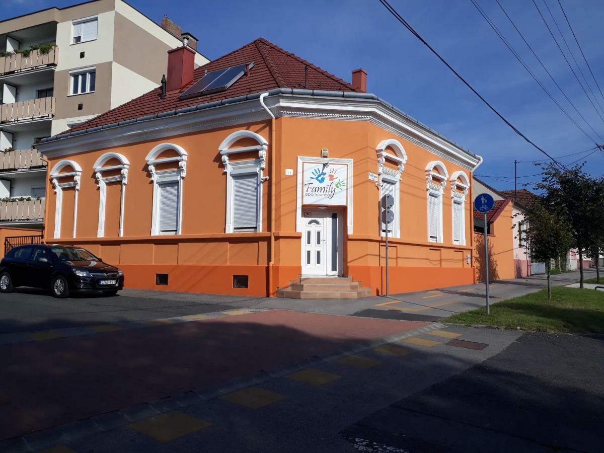 Апартаменты Family Apartmanhaz Надьканижа Экстерьер фото